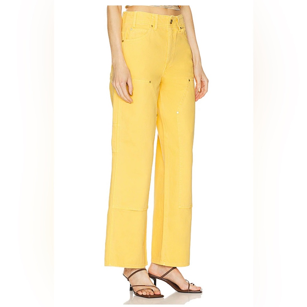 Ulla Johnson Olympia yellow denim